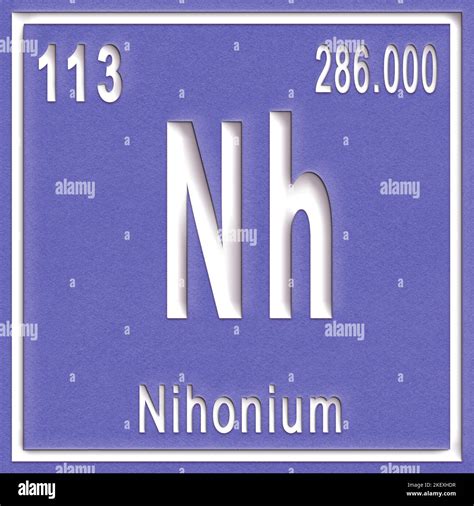 nihonium .